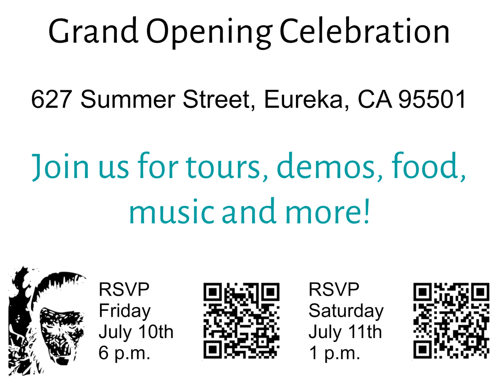 Lost Coast Fab Lab Grand Opening Celebration